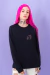 Camiseta Manga Longa The Magician PRETO - Unissex - loja online