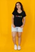 Imagem do Camiseta Pacmon PRETO - Feminina