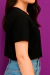 Cropped The Silksong PRETO - Feminina