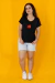 Camiseta Hells Paradise PRETO - Feminina