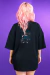 Camiseta Oversized Suguru Geto Blue PRETO - Unissex - comprar online