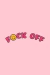Camiseta F*ck Off ROSA - Feminina - comprar online