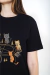 Camiseta Cat Ritual PRETO - Unissex - Nerd Universe