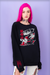 Moletom Básico Summon Wolf detalhe manga PRETO - Unissex - comprar online