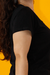 Camiseta Nomad Evolve detalhe costas PRETO - Feminina - loja online