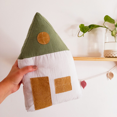 Almohadón Casita (VERDE)
