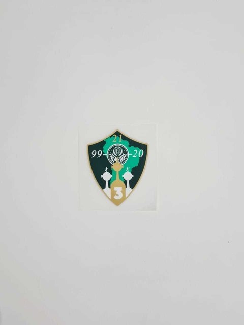 Patch Tricampeão Libertadores da América Personalização Camisa Palmeiras