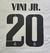 Kit Personalização Camisa Real Madrid Nome e Número Vinicius Junior Vini Jr. 7 - Torcedor Uniformizado