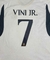 Kit Personalização Camisa Real Madrid Nome e Número Vinicius Junior Vini Jr. 7 na internet