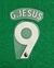 Kit Personalização Camisa Arsenal Nome e Número Gabriel Jesus