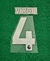 Nome E Número Camisa Liverpool Virgil Van Djlk