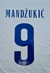 Kit Nome + Número Mandzukic 9 Personalização Camisa Atlético de Madrid