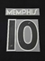 Kit Nome + Número Memphis 10 Personalização Corinthians - comprar online