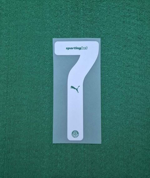 Números Para Personalização Camisa Palmeiras Patrocínio Sportingbet Sil - comprar online