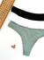 Alba (Pack x3) (Colaless de morley de microfibra) - White Underwear
