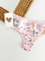 Pink (Individual) (Culotteless Microfibra estampada) - White Underwear