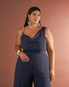 MACACÃO DEGAGE LORAINE - AZUL - loja online