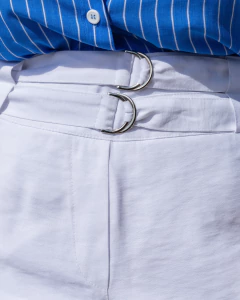 SHORTS FIVELAS ITALIA - BRANCO - loja online