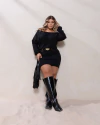 VESTIDO CIGANINHA RAYANE - PRETO - comprar online