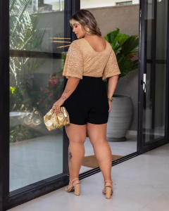 BLUSA TRANSPASSADA - DOURADO - comprar online