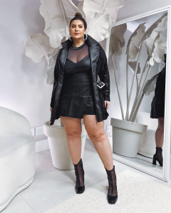 BLAZER PAETE COM CORINO PAOLA - PRETO - loja online