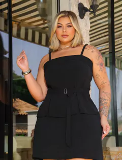 CONJUNTO AIR FLOW CANCUN - PRETO - comprar online