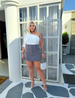BLUSA NULA MANGA MAYSA - BRANCO - comprar online