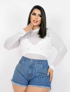 SHORTS JEANS REBECA - VERDE na internet