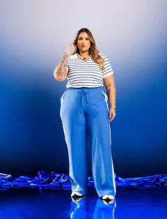 CALÇA PANTALONA TAFNE - AZUL