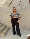 CALÇA PANTALONA ALFAIATARIA PERLITA - PRETO