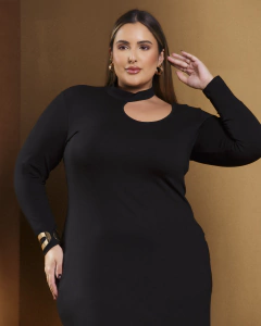 Imagem do VESTIDO MIDI MAGALI - PRETO
