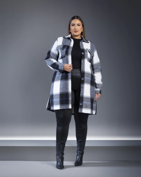 CALÇA EM CIRRE EMILY - PRETO