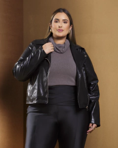 JAQUETA CORINO PRADA KARINA - PRETO na internet