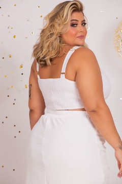 Imagem do SHORTS SAIA SARA - BRANCO
