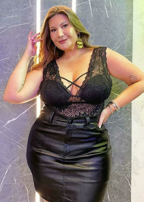 CROPPED RENDA COM BOJO ABIGAIL - PRETO