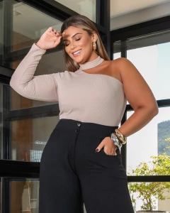 CALÇA PANTALONA AIR FLOW BRUNA - PRETO - loja online