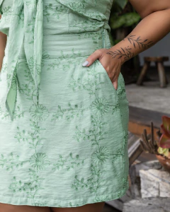 CONJUNTO LUMIERE BORDADO - VERDE na internet