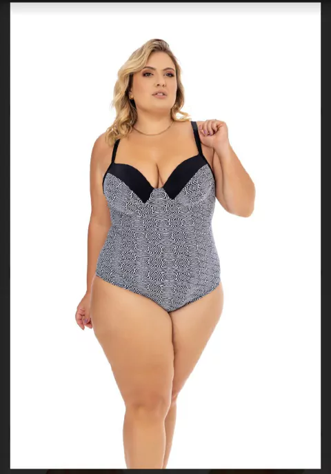 MAIÔ ALÇA OLIVIA - PRETO