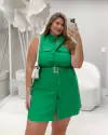 VESTIDO ALFAIATARIA SUZANA - VERDE