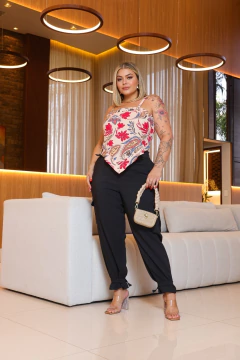 CALÇA CARGO ALFAIATARIA GRAZIELI - PRETO na internet