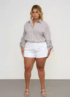 SHORTS JEANS JOSIANE - BRANCO