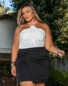 SHORTS SAIA NÓ CÁ FRANCIA - PRETO - comprar online