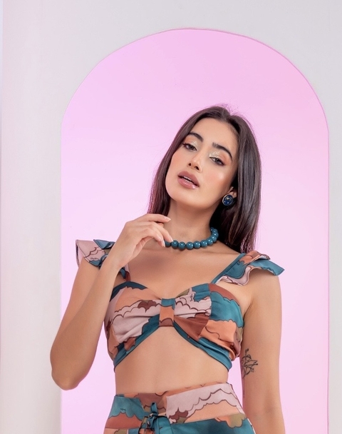 CROPPED ISABEL (REF. 2112237) - ESTAMPA SOLTA - comprar online