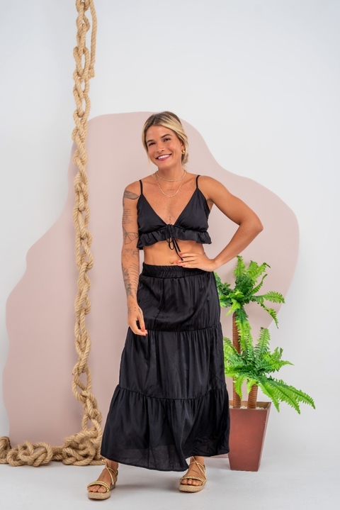 SAIA MONALISA ( REF . 2240363 ) - PRETO