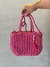 BOLSA DE PALHA - ROSA - comprar online