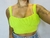 CROPPED ALICE (REF.2502004) - VERDE - DRESS BEACH