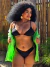 BLUSÃO PETA (REF. 0630224) - VERDE - DRESS BEACH