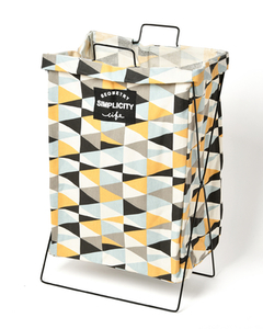 Cesto Para Ropa Sucia Canasto Plegable Laundry De Tela Metal