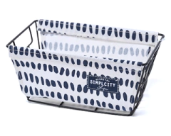 Organizador Rectangular Calado Tela