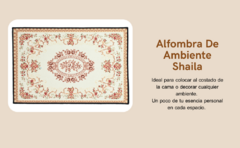 Alfombra Living Costado De Cama SHAILA 40x60cm - comprar online